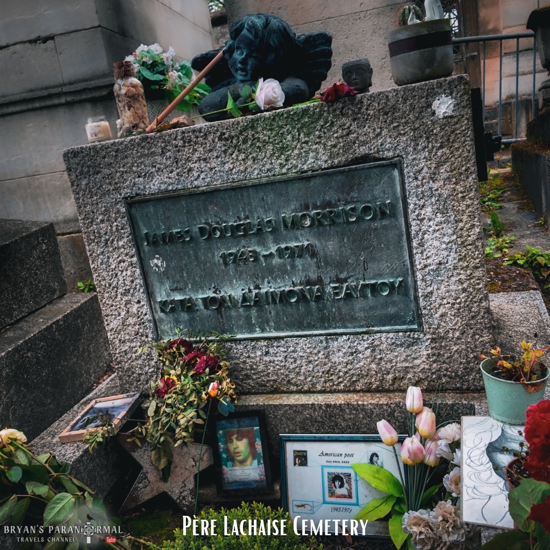 Jim Morrison's grave Paris, France